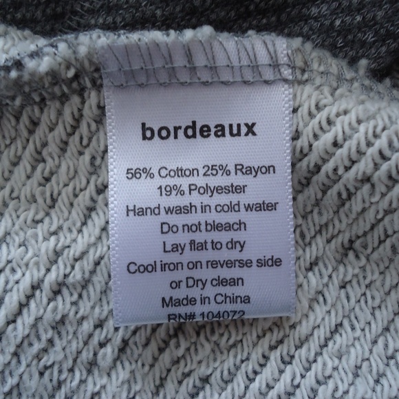 Anthropologie Bordeaux Cardigan M Longer Length - Picture 6 of 7